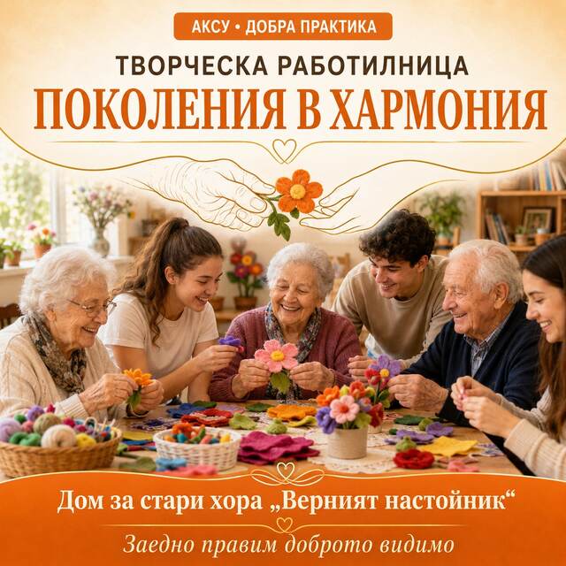АКСУ отличи добра практика – Творческа работилница Поколения в хармония